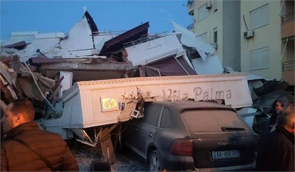 earthquake in albania causes death toll