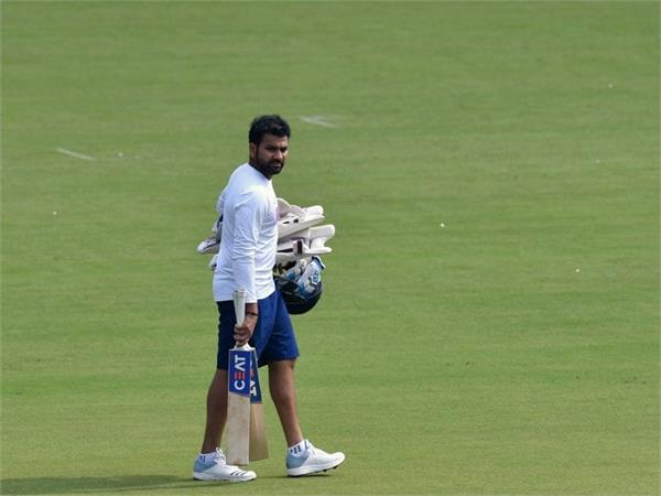 rohit pujara practiced with the pink ball