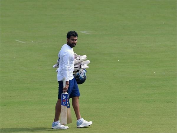 rohit pujara practiced with the pink ball