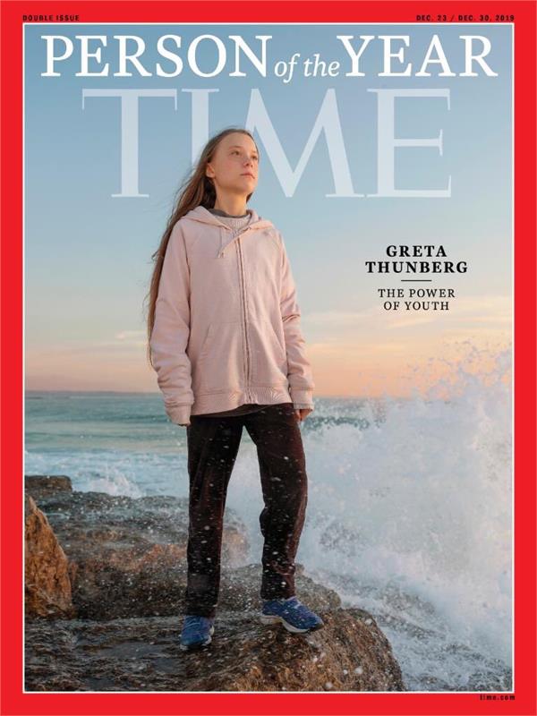 greta thunberg  16  was named person of the year by time magazine 