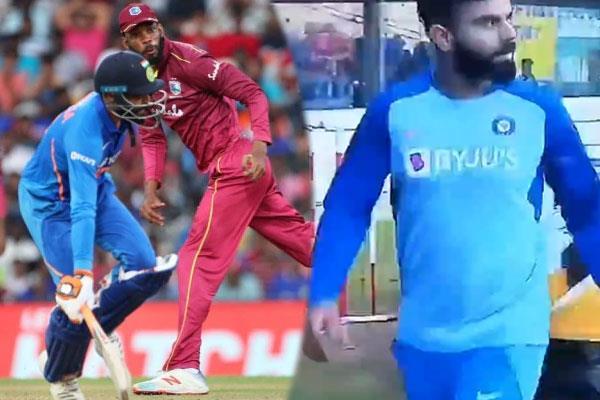 kohli is unhappy with the way jadeja was given a run out