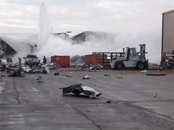 blast at aviation plant in us  injures 15