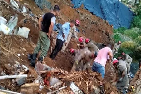land slide in brazil kills 7 members of a single family