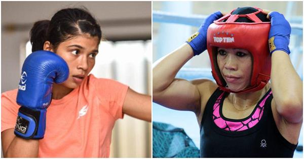 mary kom  nikhat zareen selected for boxing trials of tokyo olympic qualifiers