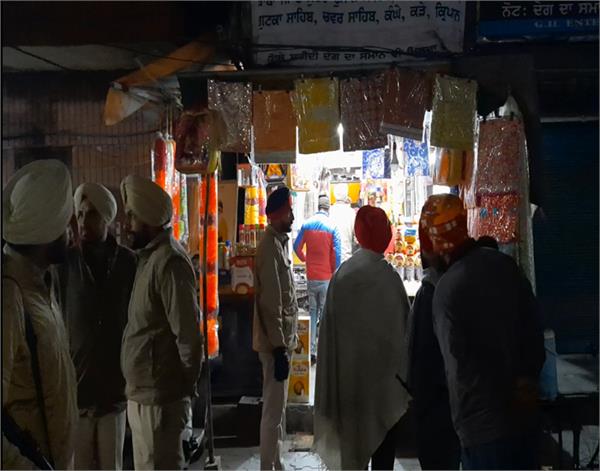 amritsar  historic gurdwara sahib baba deep singh  firing