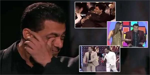 salman khan tears up after completing 10 years as bigg boss host