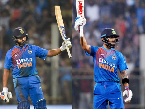 kohli and rohit finish 2019 on top of t20i batting charts