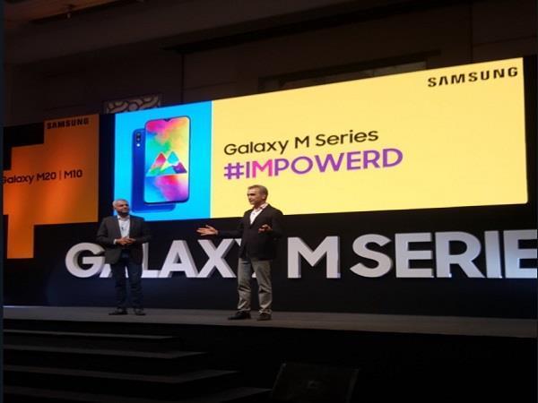 samsung galaxy m20 m10 smartphones launched in india
