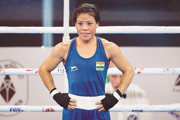 mary kom reached number one in the aiba rankings