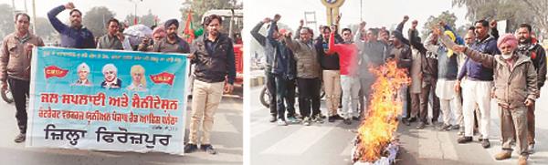 water supply  protests