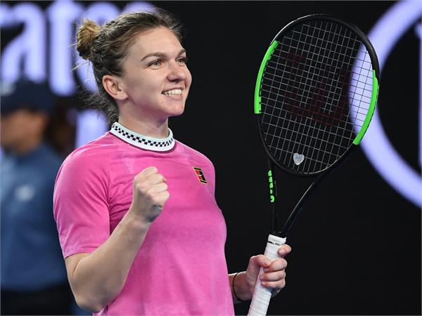 number one simona halep survived defeat