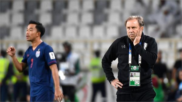 thailand suspension coach after losing to india