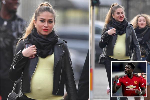 pregnant girl  pole pugba  s girlfriend who won the world cup in france