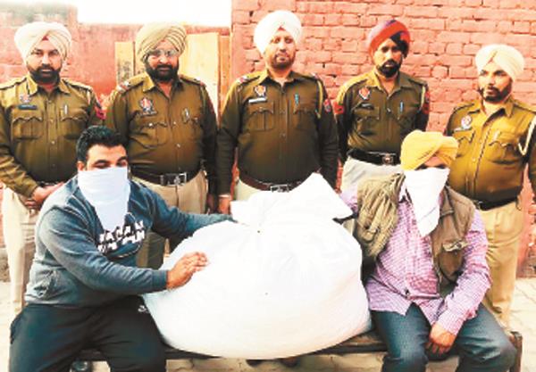 control 2 with 35 kg of poppy husk