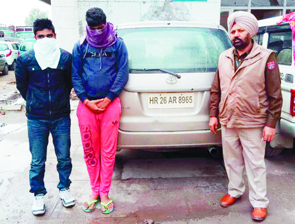 ਲੱਖਾਂ ਰੁਪਏ ਦੀ ਹੈਰੋਇਨ ਸਣੇ 2 ਕਾਬੂ