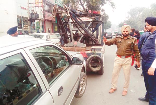 photo upload of incorrect parking photograph
