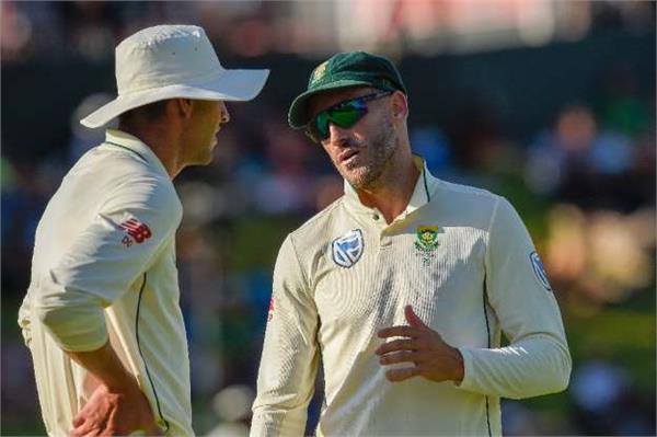 africa captain du plessis suspended in the third test