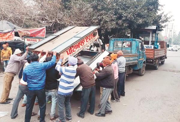 after the municipal proceedings  the rally market