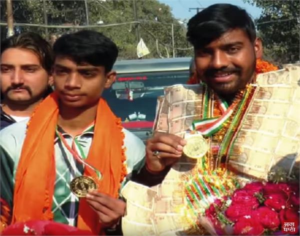 boxing championship gold amritsar brothers players punjab government