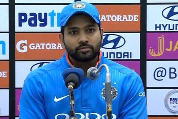 rohit sharma  s big statement