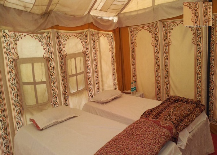 ਕੁੰਭ ਮੇਲਾ 2019 : ਸ਼ਰਧਾਲੂਆਂ ਦੇ ਠਹਿਰਣ ਲਈ ਬਣਾਏ ਗਏ ਹਾਈ ਟੈੱਕ ਟੈਂਟ