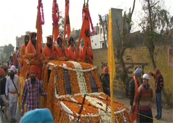 gurdwara sri kandh sahib  sri guru gobind singh ji  nagar kirtan