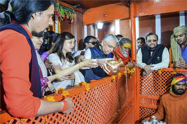 mauritius pm water in kumbh