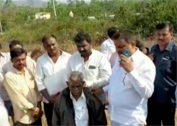 congress mla threat temple forest department