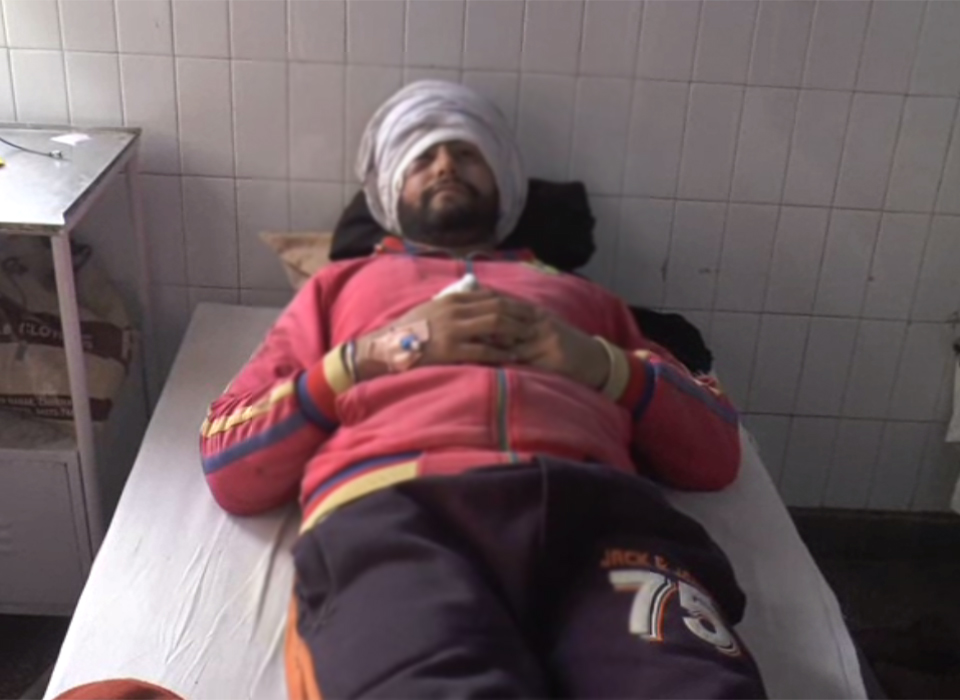 ਘਰ ''ਚ ਦਾਖਲ ਹੋ ਕਾਂਗਰਸੀ ਸਰਪੰਚ ''ਤੇ ਹਮਲਾ