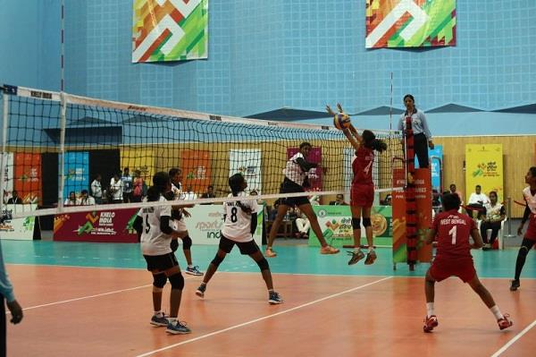 gold medals in tamil nadu and kerala in volleyball