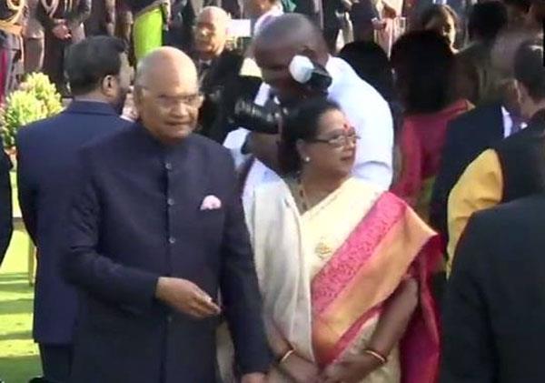 organized   at home   at rashtrapati bhavan