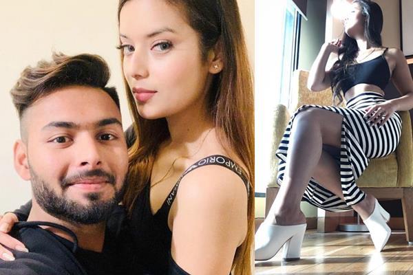 pant  s girlfriend is not less than bollywood actress  see pictures 