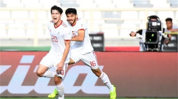 iran knocked out of asia cup with two goals from sardar