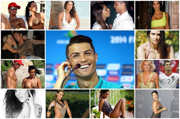 ronaldo  s number of girlfriends was more than a football team