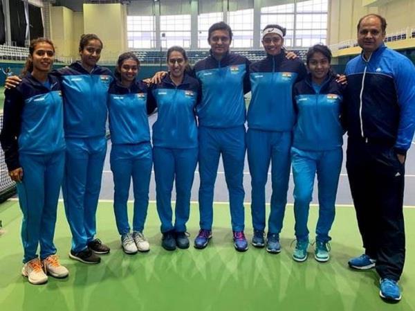 india  s eyes on qualifying for the fed cup world group two
