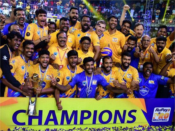 chennai spartans won title