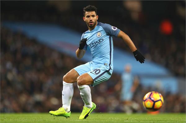 manchester city defeated arsenal with aguero  s trick