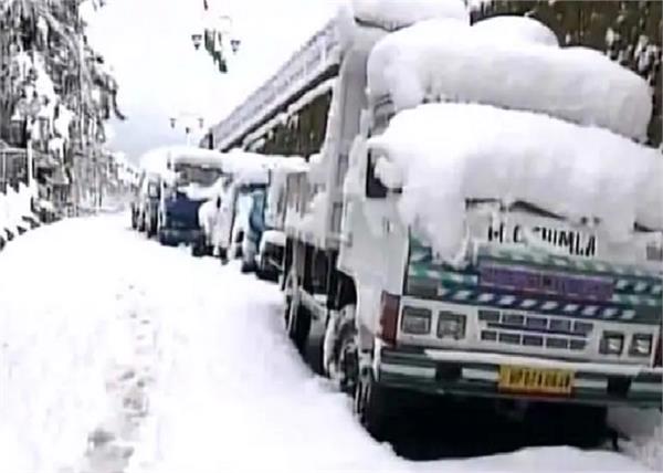 heavy snowfall in himachal