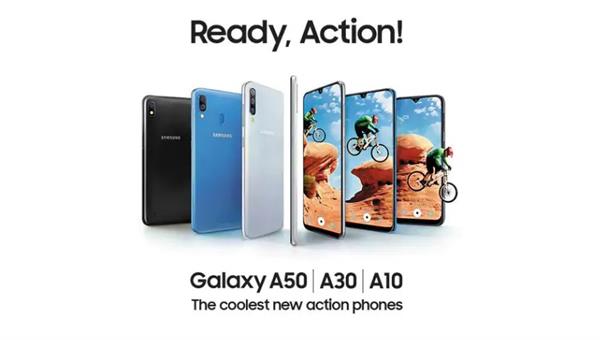 samsung launched galaxy a50 galaxy a30 galaxy a10