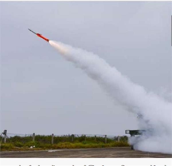 india successfully test fires quick reaction air missile
