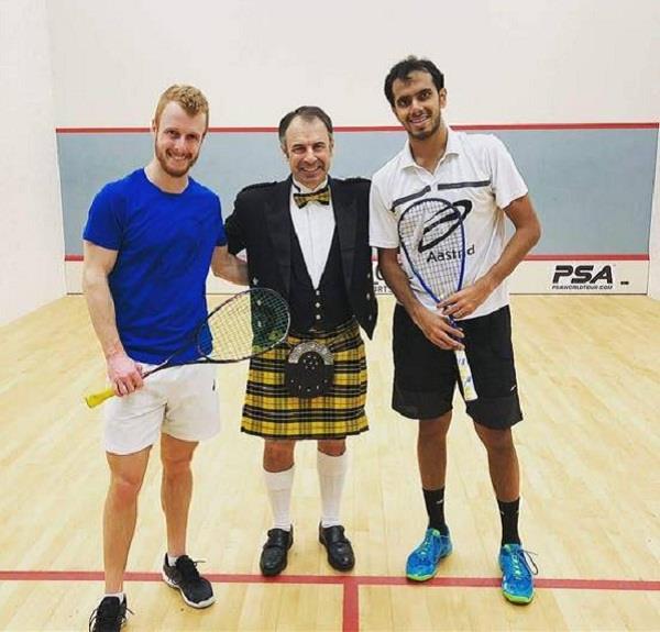 aditya won the psa challenge squash tournament for the fourth time