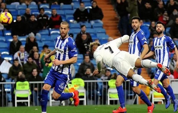 la liga  real madrid beat alaves
