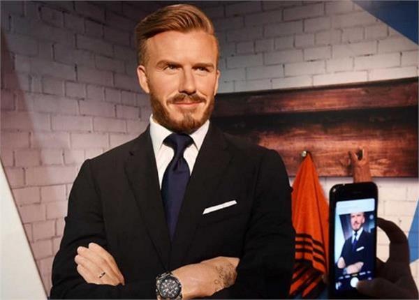 david beckham statue