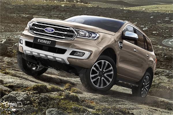ford endeavour facelift officially revealed