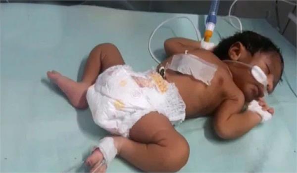newborn named as mirage