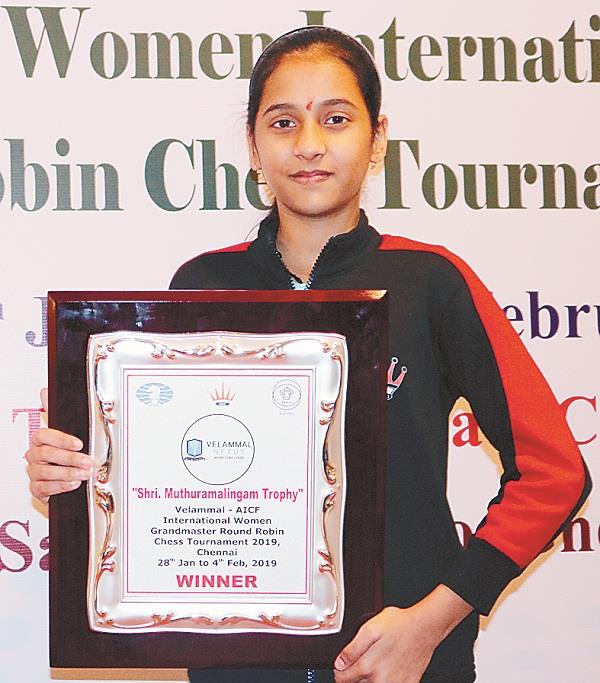 vellamal women  s grand champion  india  s divya