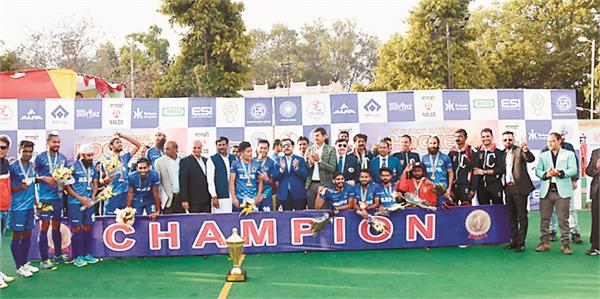national hockey champions defeated punjab