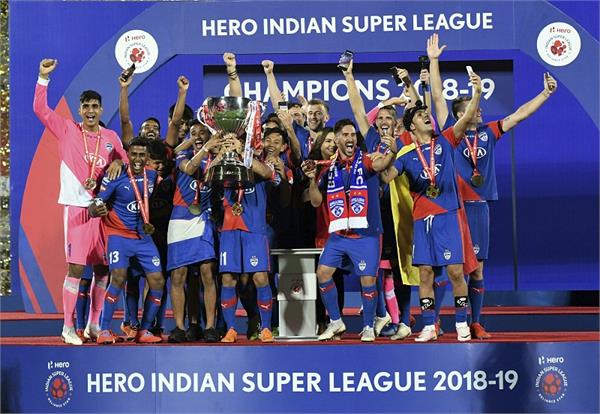 bheke made the first ever isl champion of bengaluru