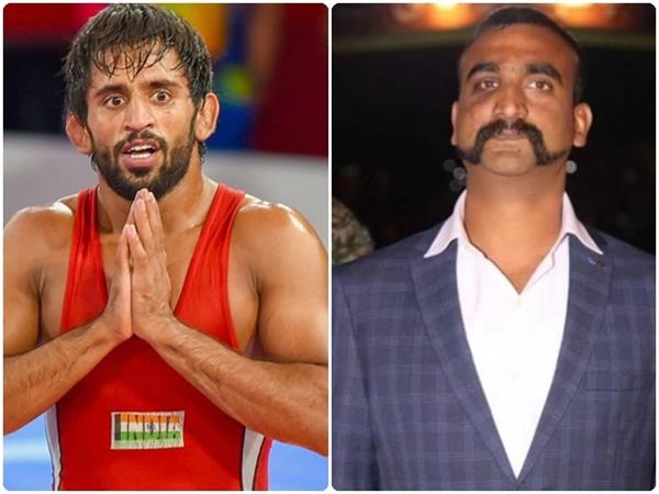 bajrang devoted gold to abhinandan  dedicates silver to vinash