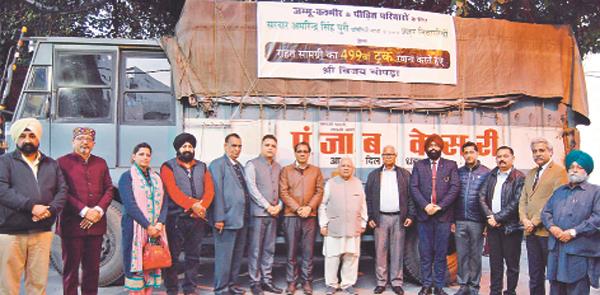 499th truck relief content provided for affected families